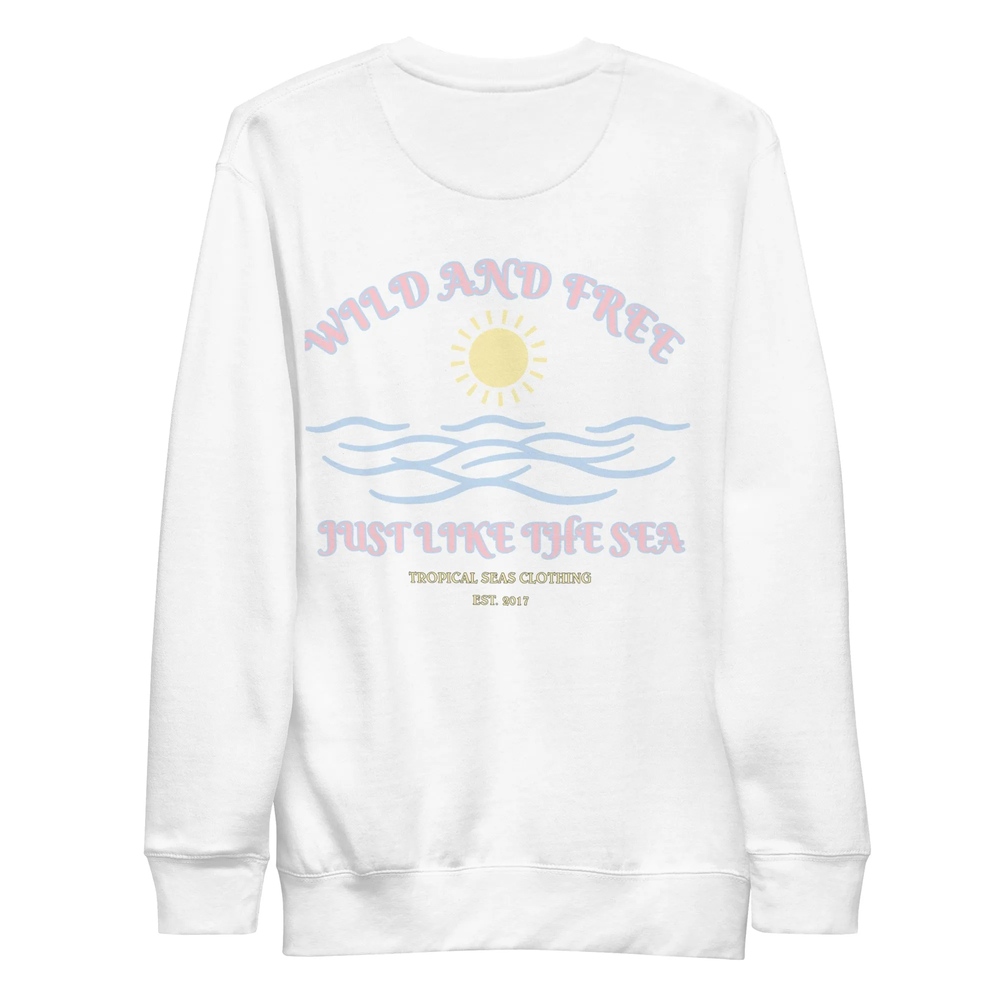 Women's Positive Wild and Free Sweatshirt by Tropical Seas Clothing sold by Deluxxie product image thumbnail 2