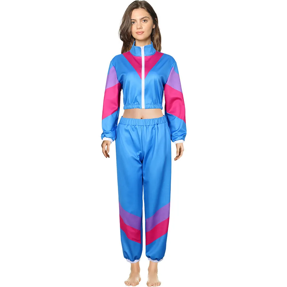 Electric Groove Retro Tracksuit sold by Deluxxie