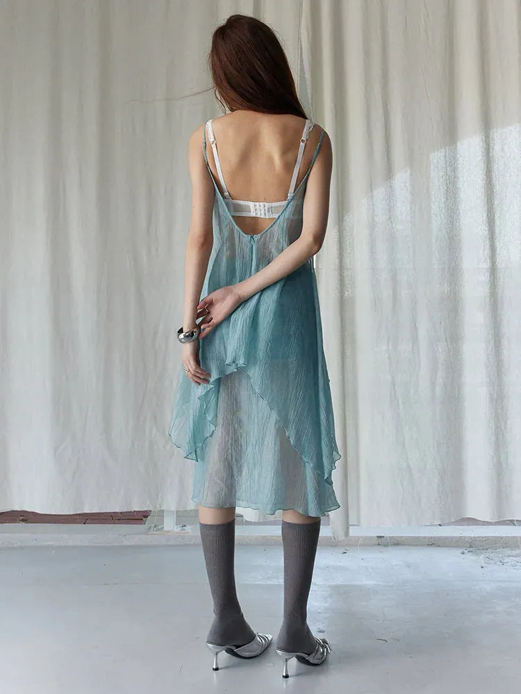Sebree Ruffle Tank Top by Marigold Shadows sold by Deluxxie product image thumbnail 3