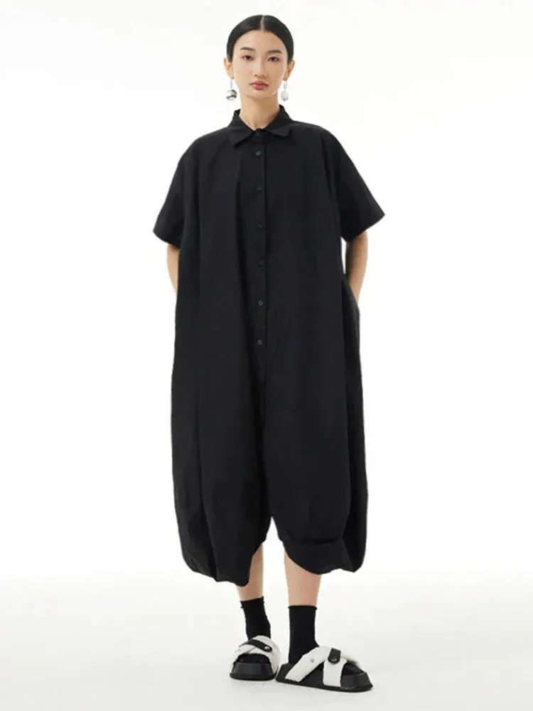 Darla Button Jumpsuit by Marigold Shadows sold by Deluxxie product image thumbnail 3