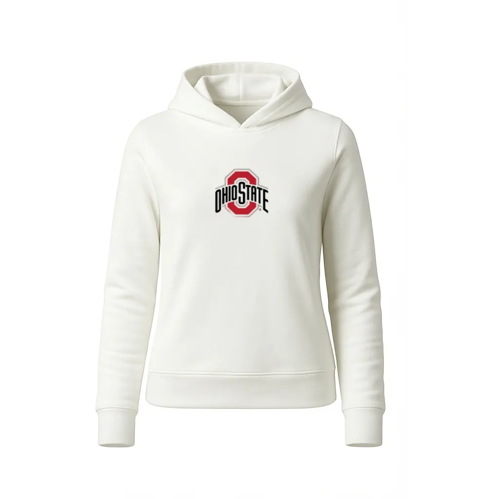 Relaxed Fit Waffle Hoodie Ohio State by Kadi sold by Deluxxie product image thumbnail 3
