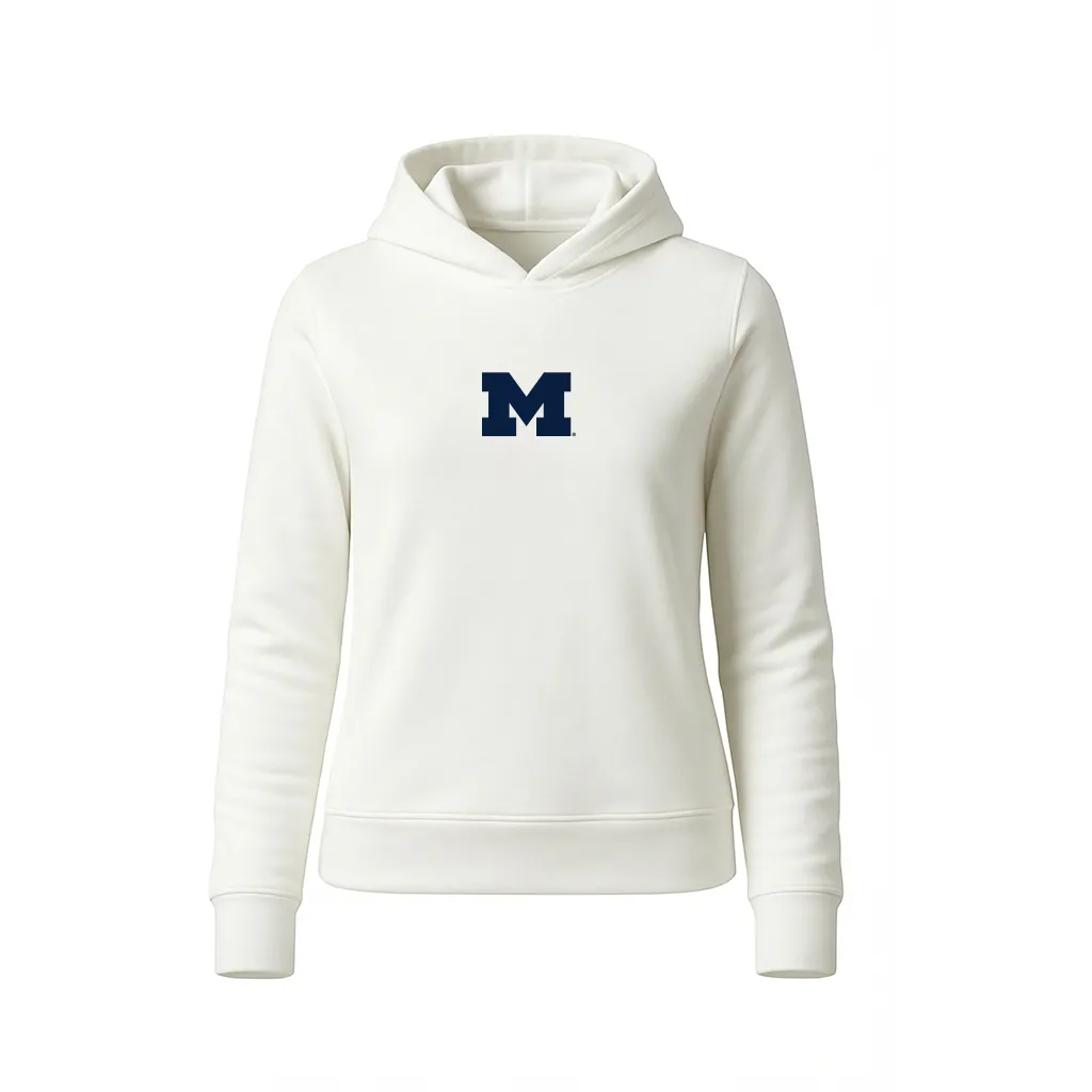 Relaxed Fit Waffle Hoodie Michigan by Kadi sold by Deluxxie product image thumbnail 3