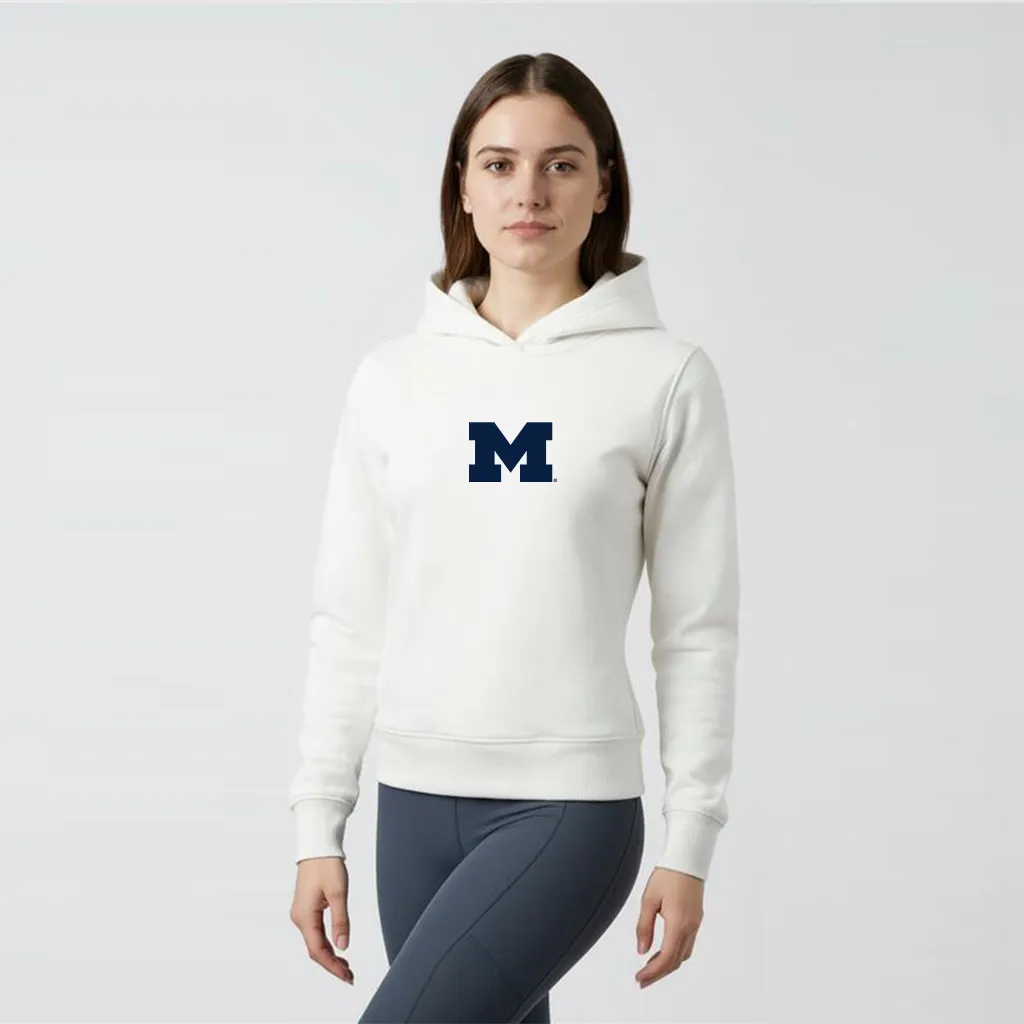 Relaxed Fit Waffle Hoodie Michigan by Kadi sold by Deluxxie