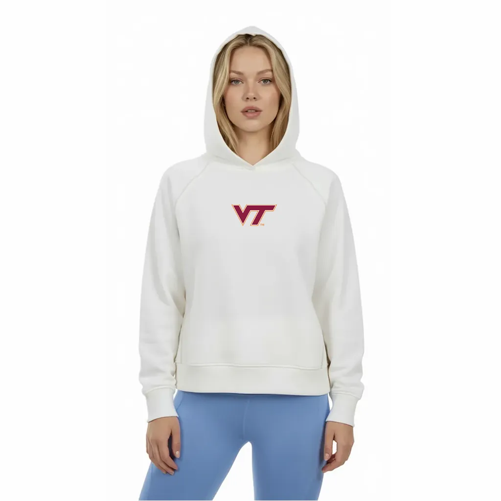Relaxed Fit Waffle Hoodie Virginia Tech by Kadi sold by Deluxxie product image thumbnail 2