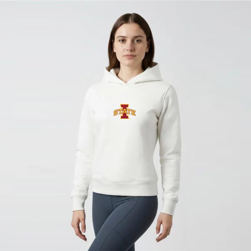 Relaxed Fit Waffle Hoodie Iowa State by Kadi sold by Deluxxie