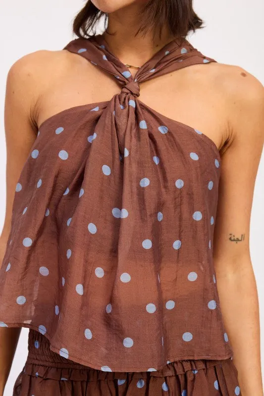 POLKA DOT TIE SWING TOP sold by Deluxxie product image thumbnail 2