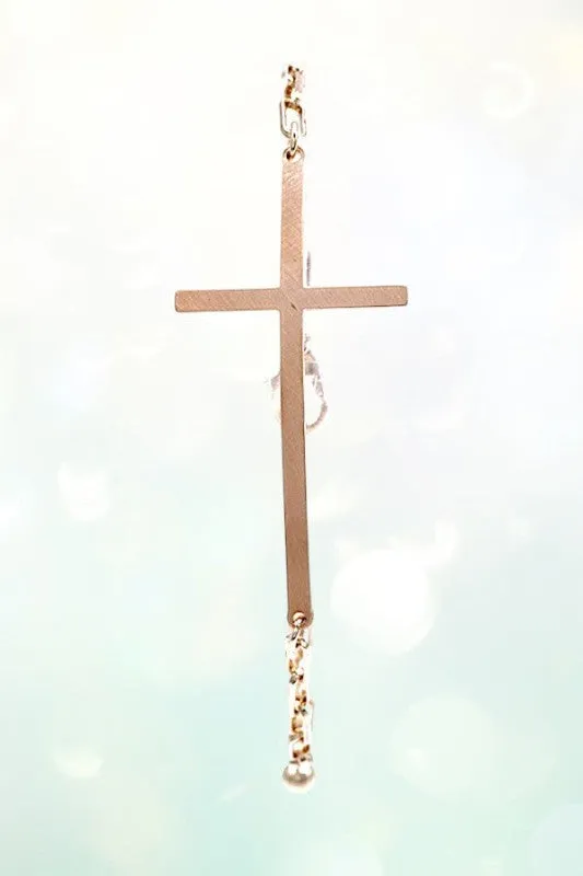 CROSS ACCENT CHAIN BRACELET sold by Deluxxie product image thumbnail 5