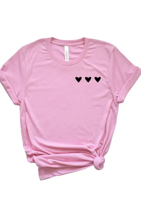 3 Hearts Tee sold by Deluxxie