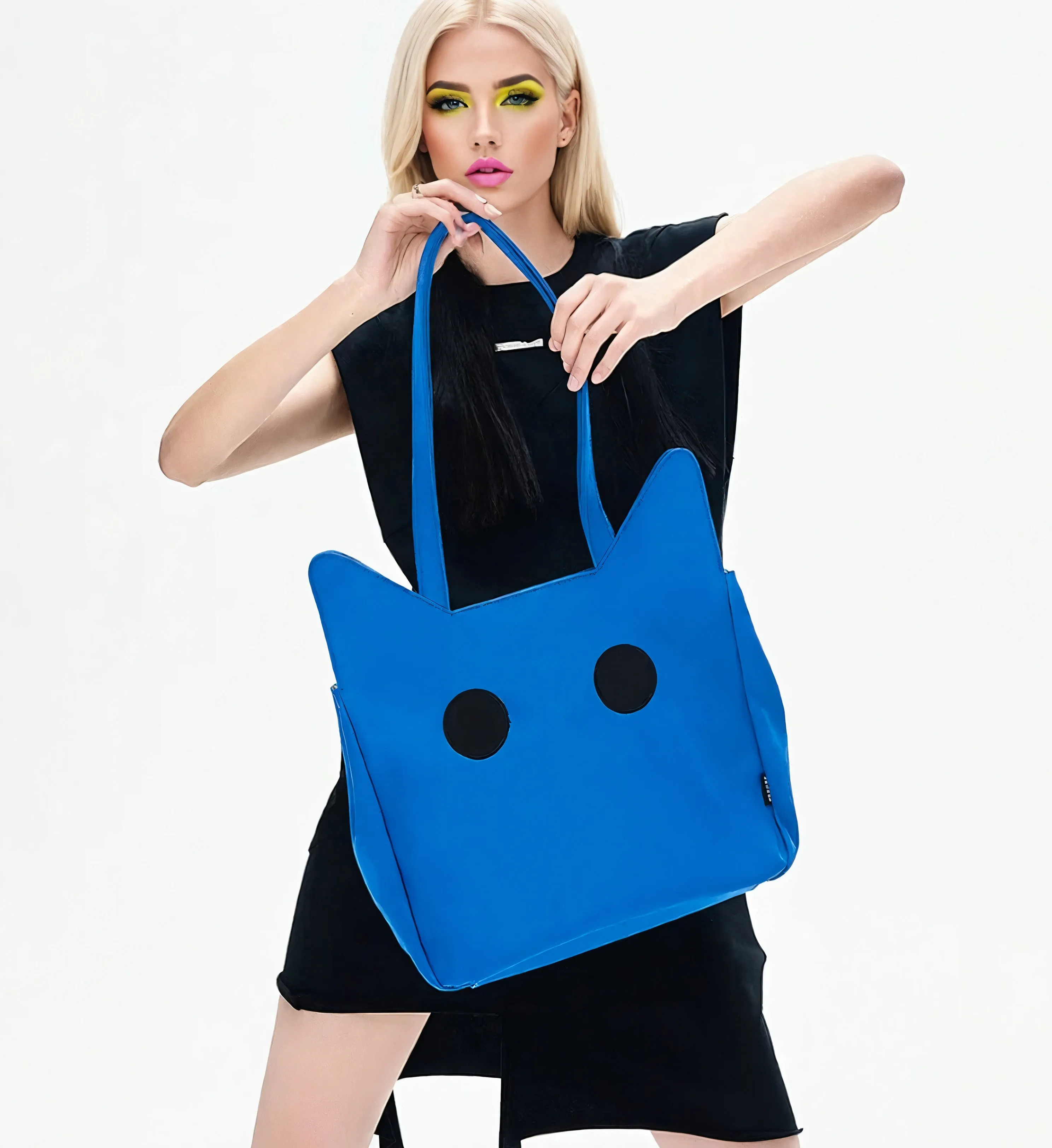 Catitude Tote Bag sold by Deluxxie product image thumbnail 3