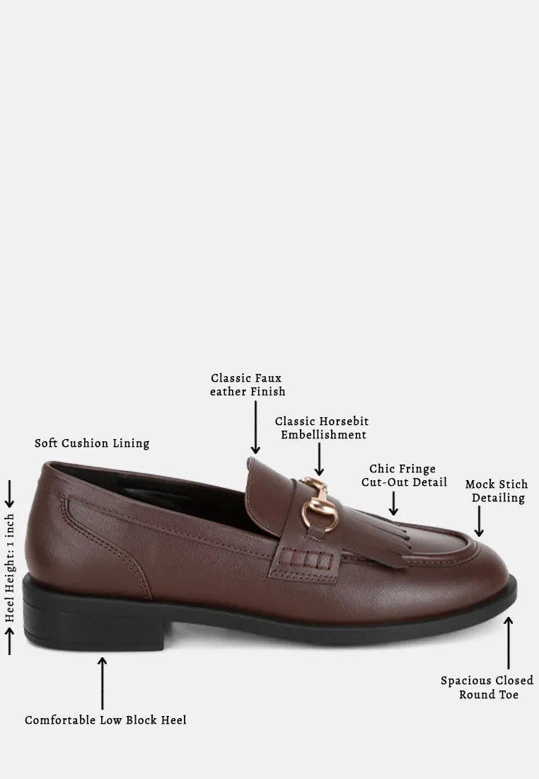 Enola Low Block Heel Loafers sold by Deluxxie product image thumbnail 3