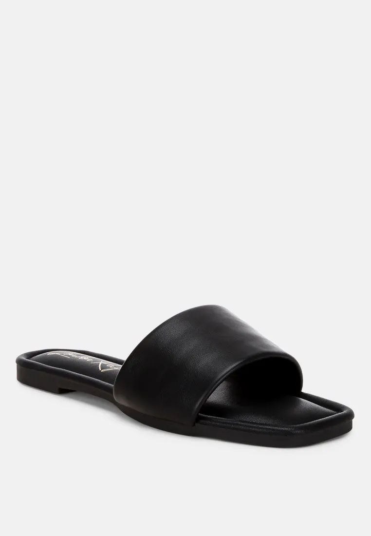 Zaltana Open Square Toe Flats sold by Deluxxie product image thumbnail 2
