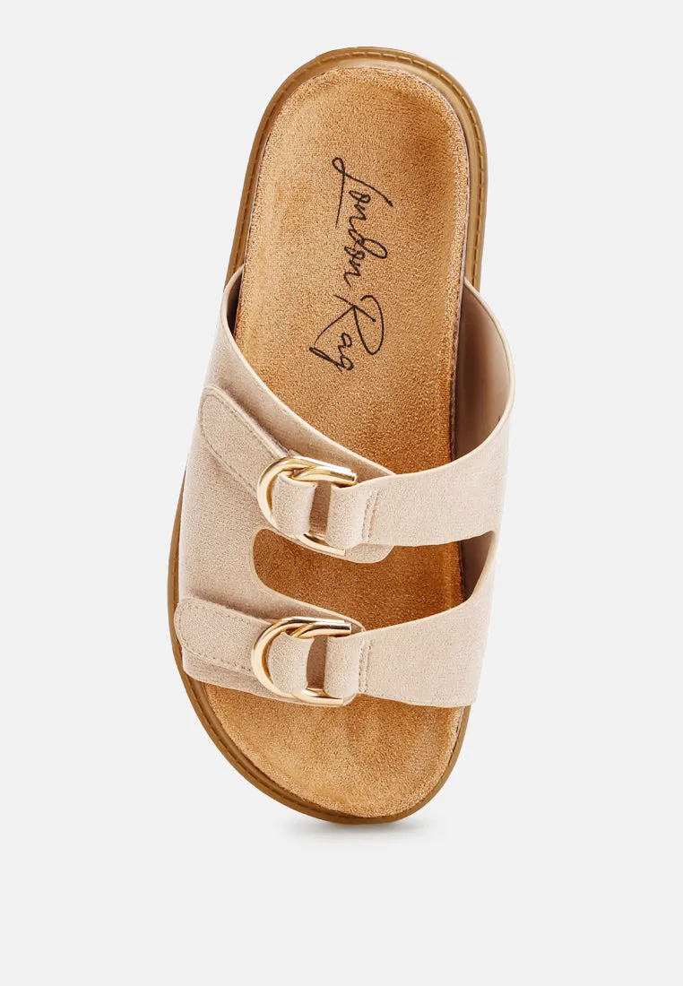 Totem Cork-Textured Slip-on Sandals sold by Deluxxie product image thumbnail 5