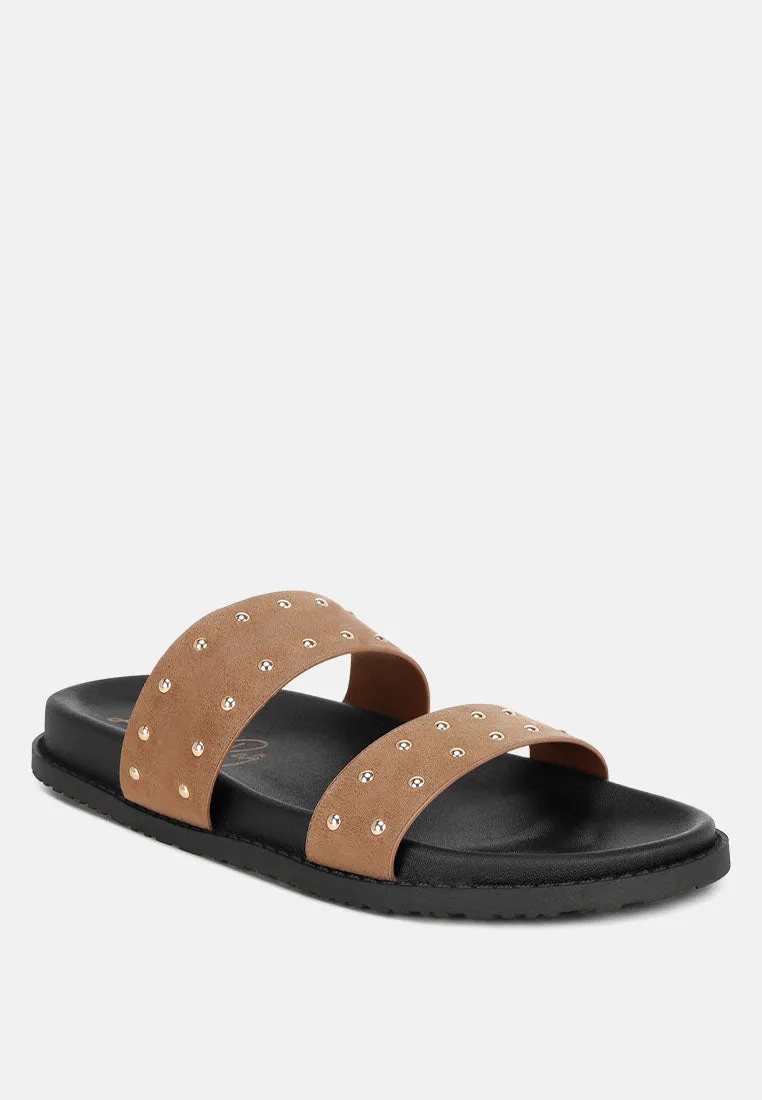Kanini Stud Embellished Slip on Flats sold by Deluxxie product image thumbnail 2