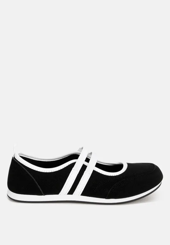 Sorin Elasticated Midfoot Strap Sneakers made by Deluxxie