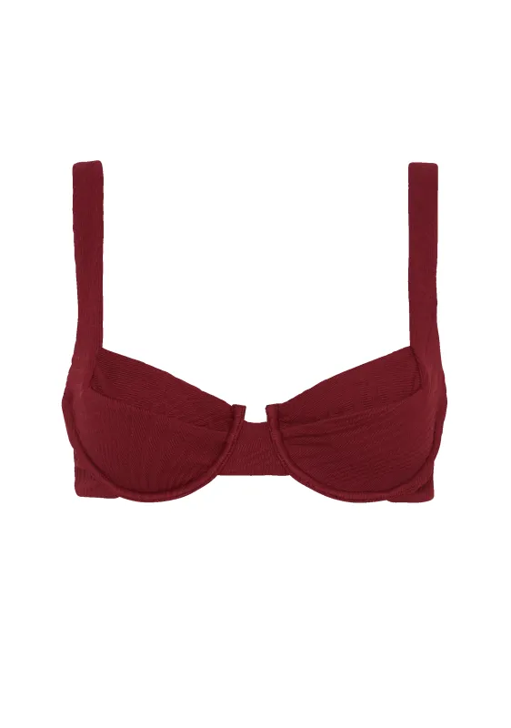 Casanova Top | Pomegranate sold by Fella