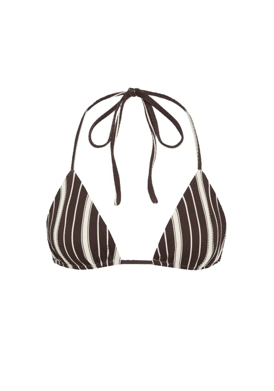 Arnie Top | Brown Stripe sold by Fella