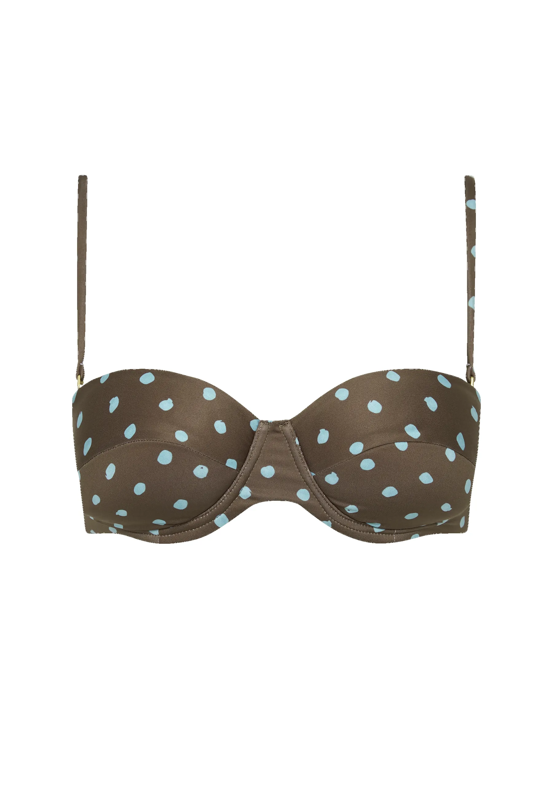 Rodney Top | Polka Blue sold by Fella