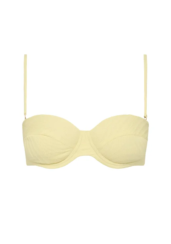 Rodney Top | Anise Yellow sold by Fella