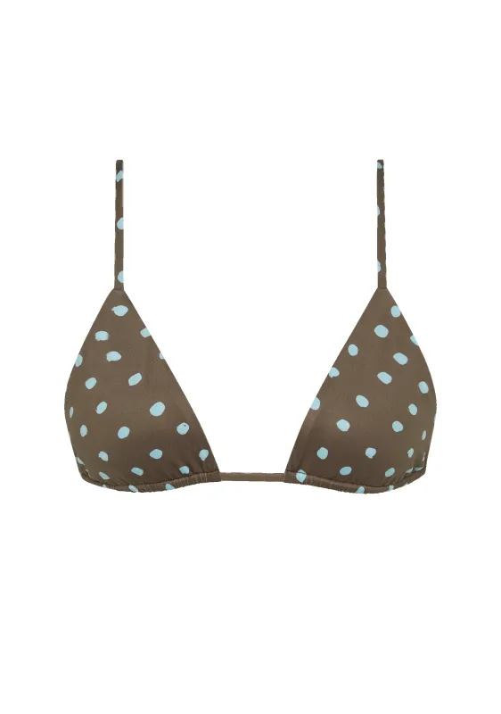 Arnie Top | Polka Blue sold by Fella