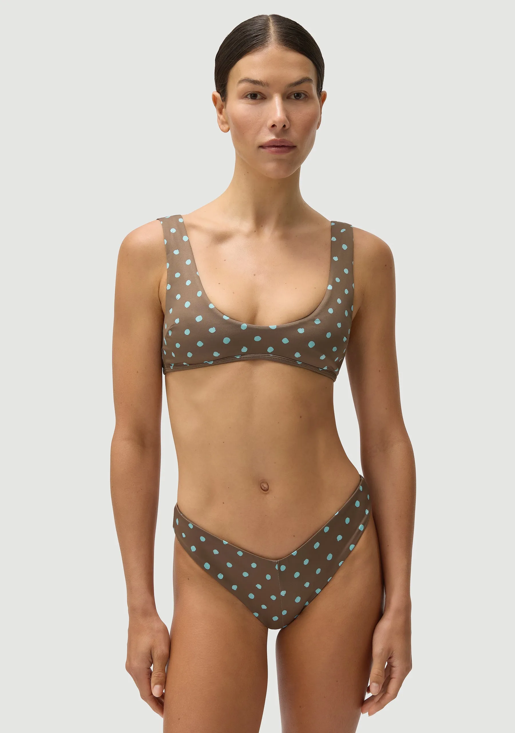 Alfie Top | Polka Blue sold by Fella product image thumbnail 4