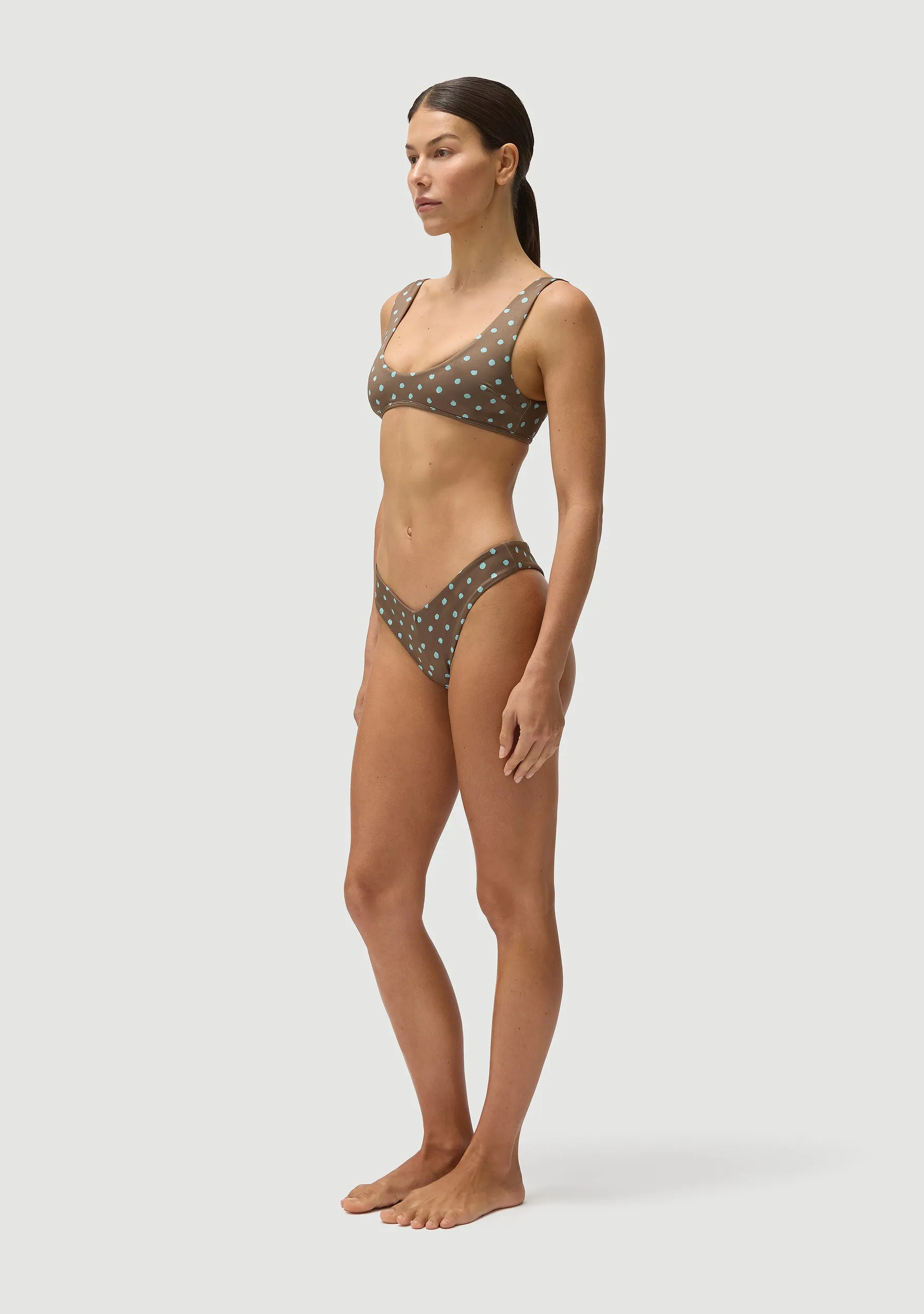 Alfie Top | Polka Blue sold by Fella product image thumbnail 3