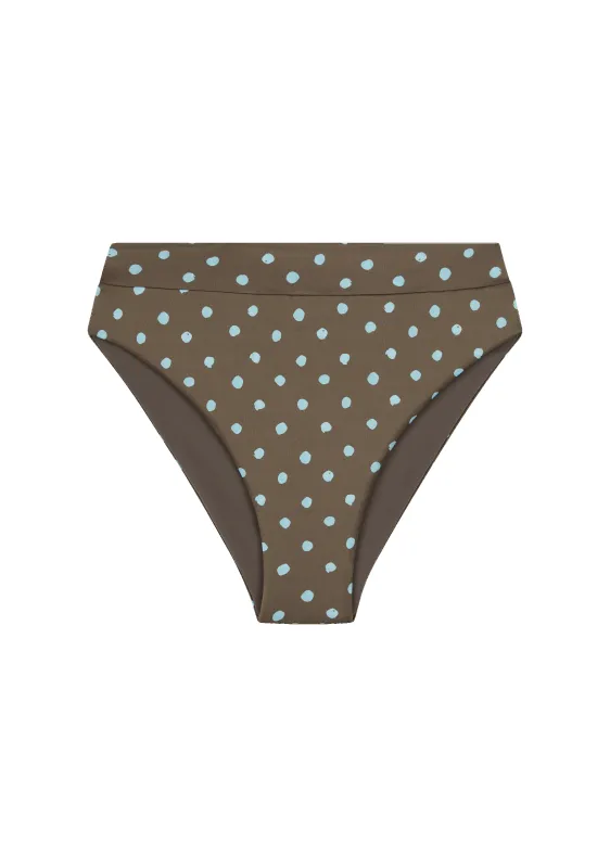 Hubert Bottom | Polka Blue sold by Fella