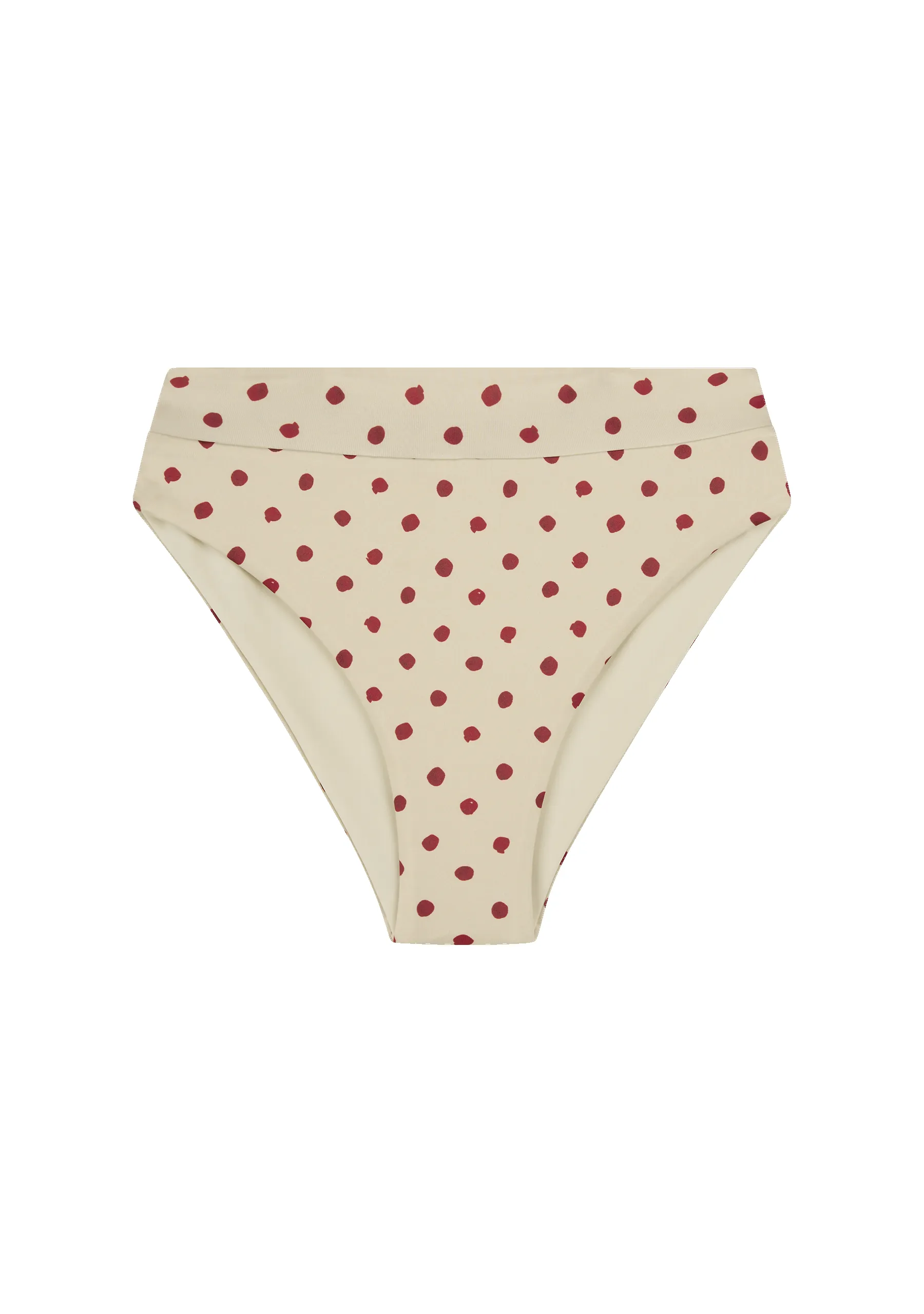 Hubert Bottom | Polka Red sold by Fella
