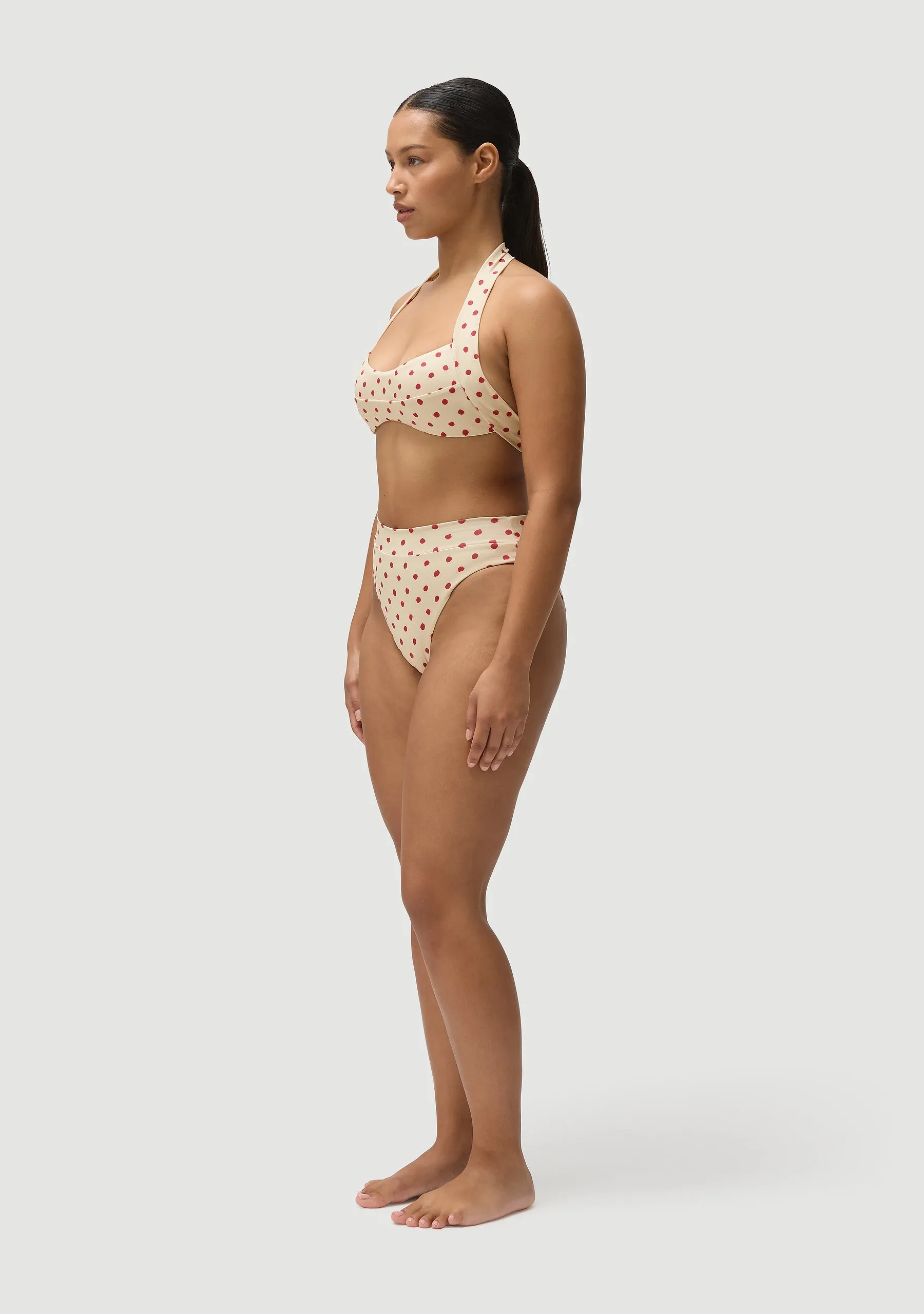 Hubert Bottom | Polka Red sold by Fella product image thumbnail 3