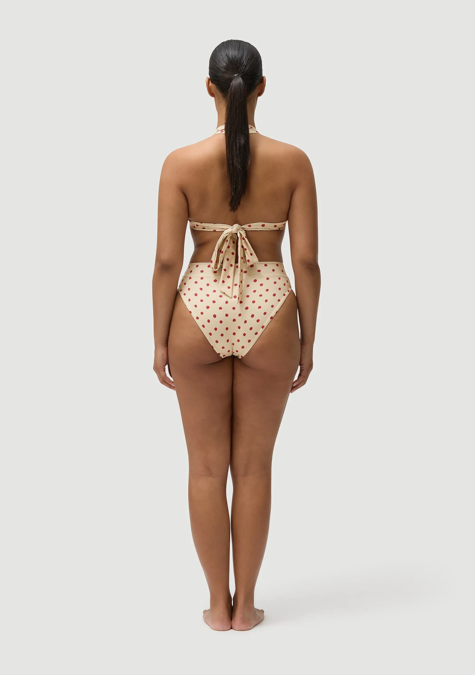 Hubert Bottom | Polka Red sold by Fella product image thumbnail 5