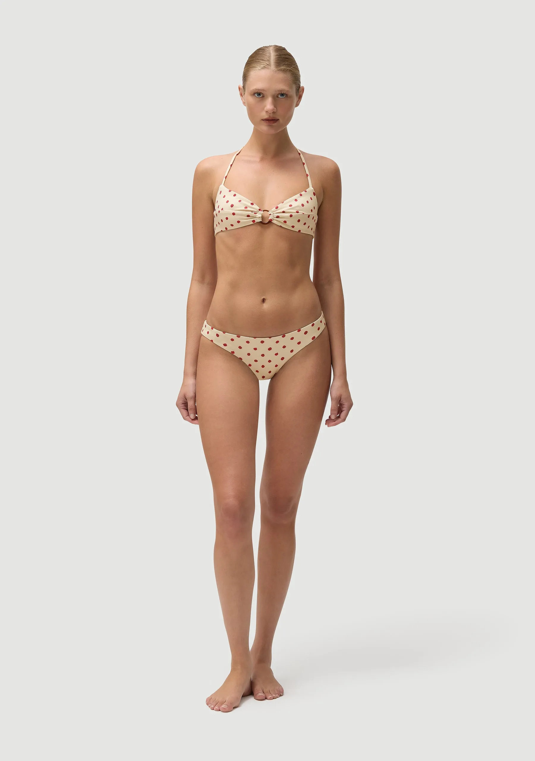 Rick James Bottom | Polka Red sold by Fella product image thumbnail 2