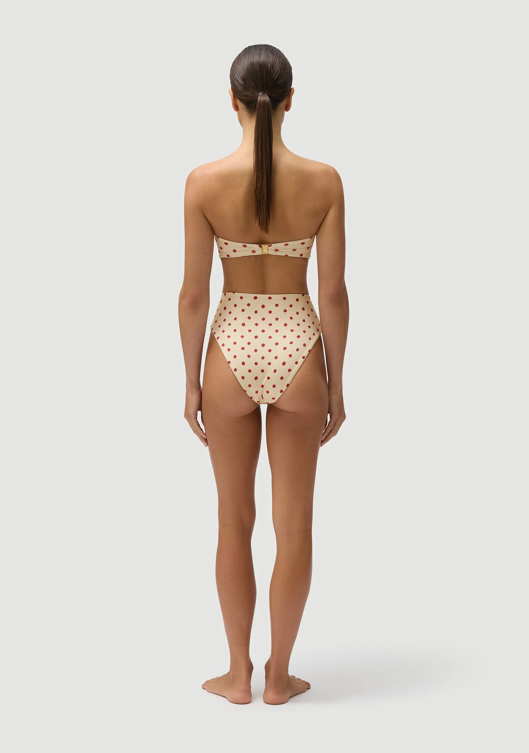 Bernie Top | Polka Red sold by Fella product image thumbnail 5