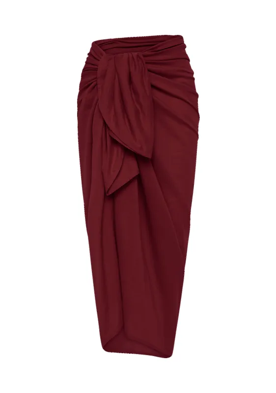 Pareo Sarong | Pomegranate sold by Fella