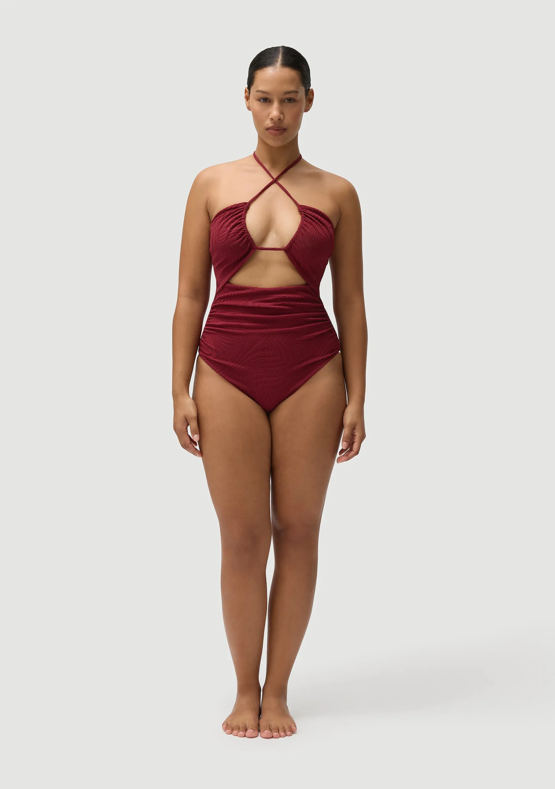 Christobal Full Piece | Pomegranate sold by Fella product image thumbnail 2