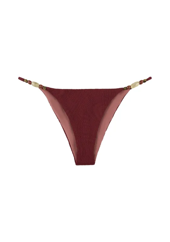 Giuseppe Beaded Bottom | Pomegranate sold by Fella