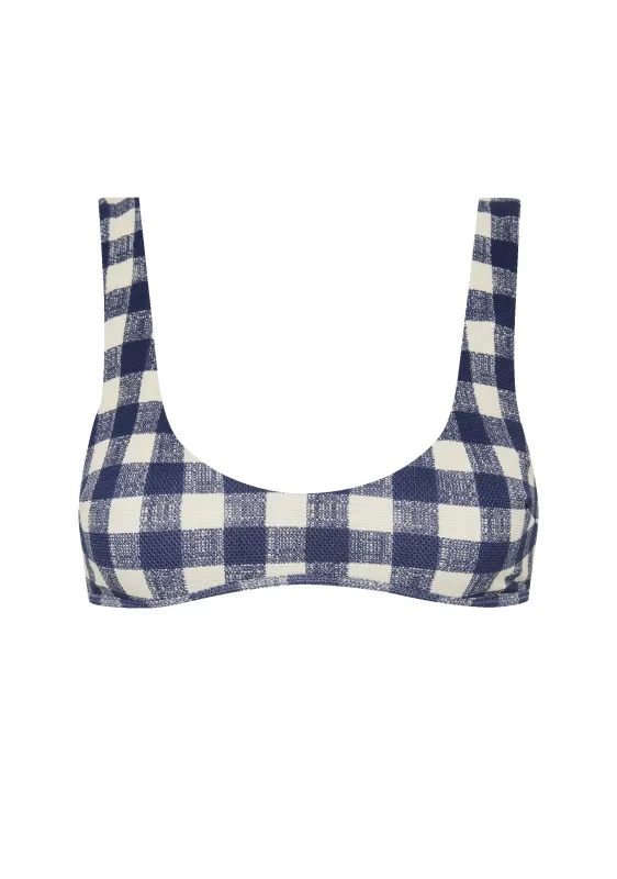 Alfie Top | Gingham made by Fella