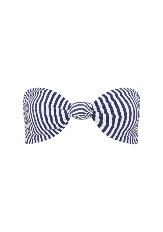 Hunter Top | Navy Stripe sold by Fella