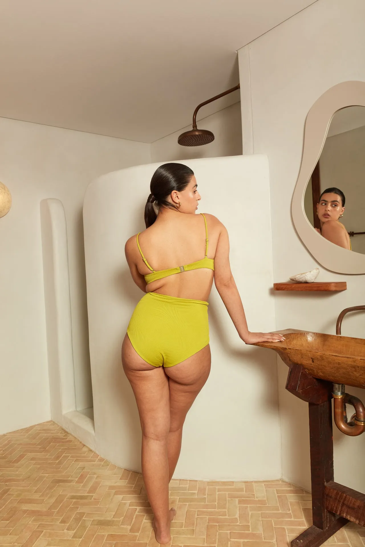 Apollo Top | Kiwi sold by Fella product image thumbnail 4