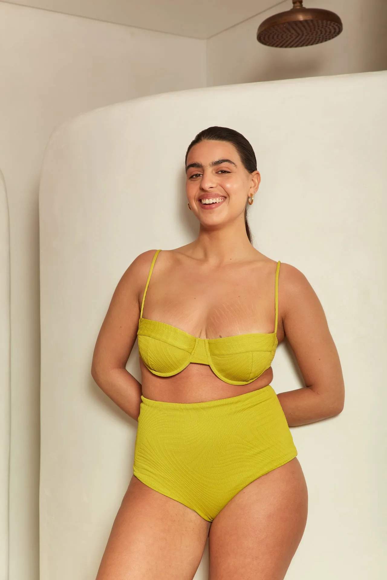 Apollo Top | Kiwi sold by Fella product image thumbnail 3