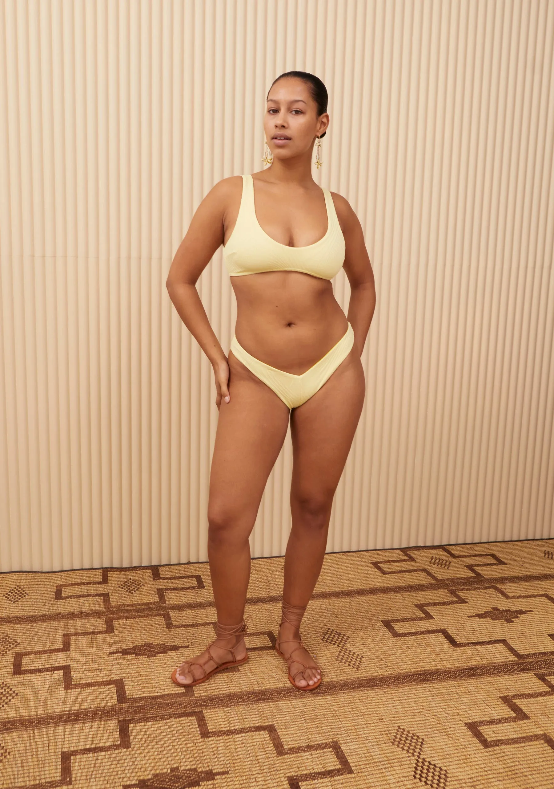 Chad Bottom | Pale Yellow sold by Fella product image thumbnail 2