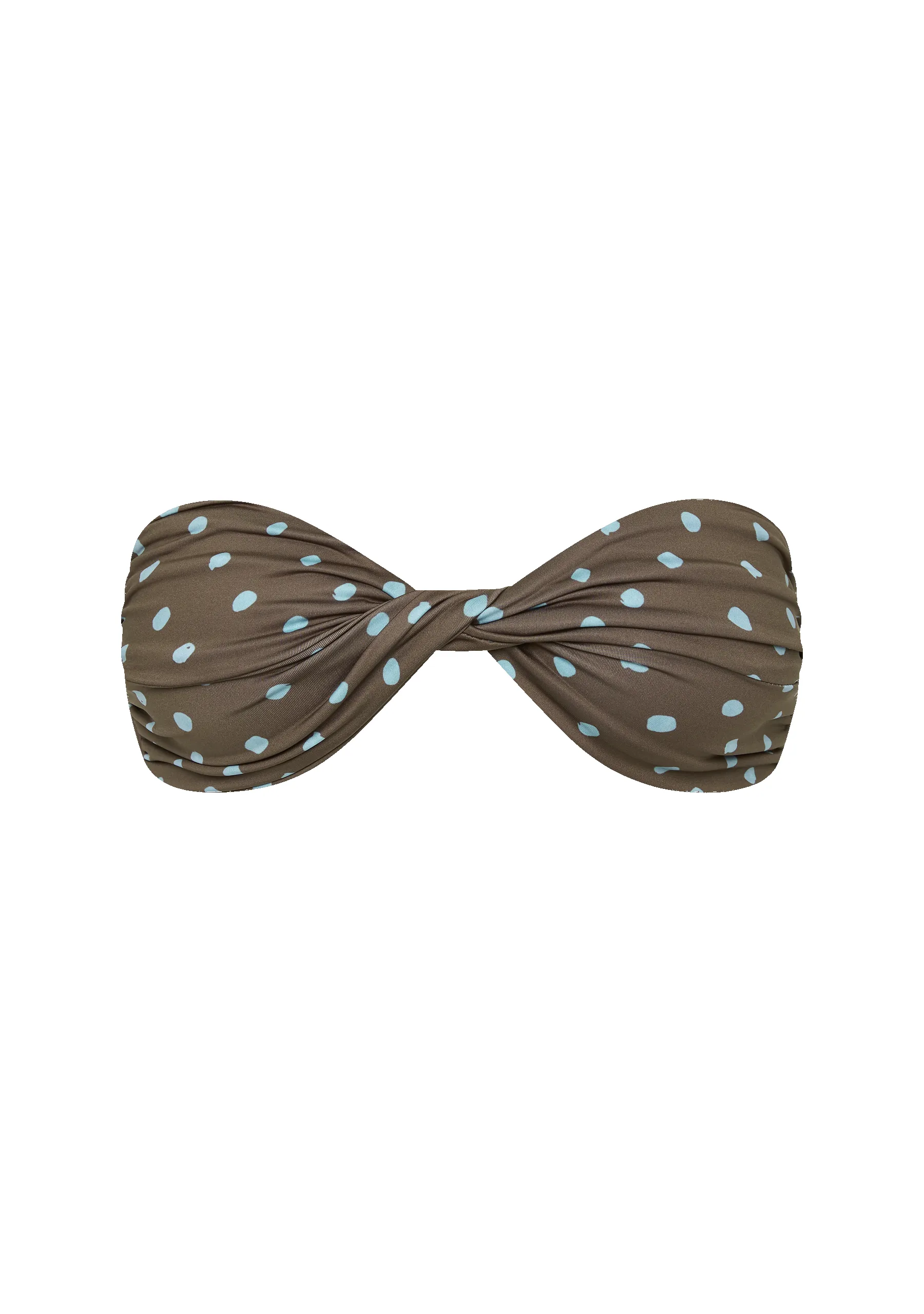 Bernie Top | Polka Blue sold by Fella