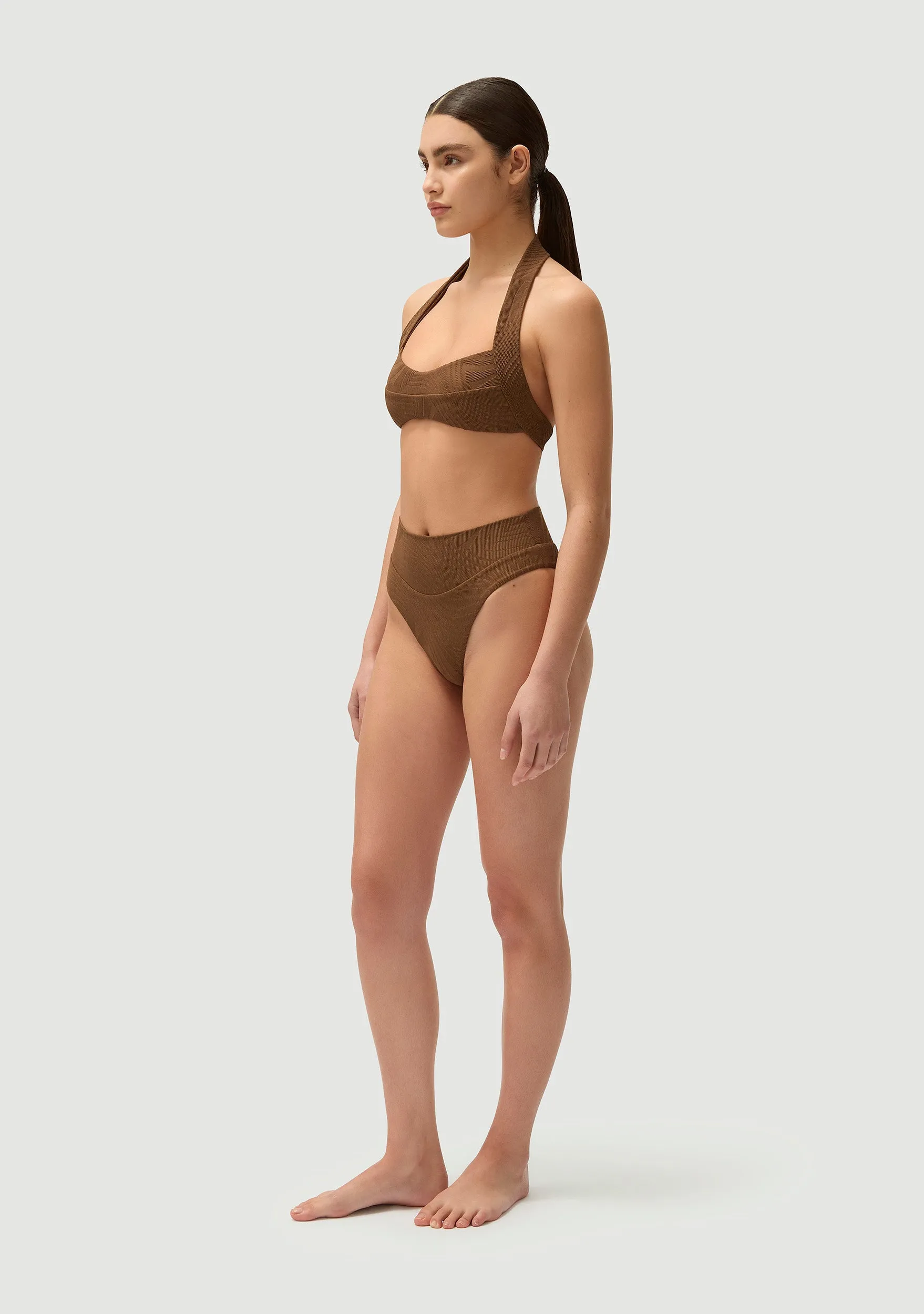 Mikey Top | Cocoa sold by Fella product image thumbnail 4