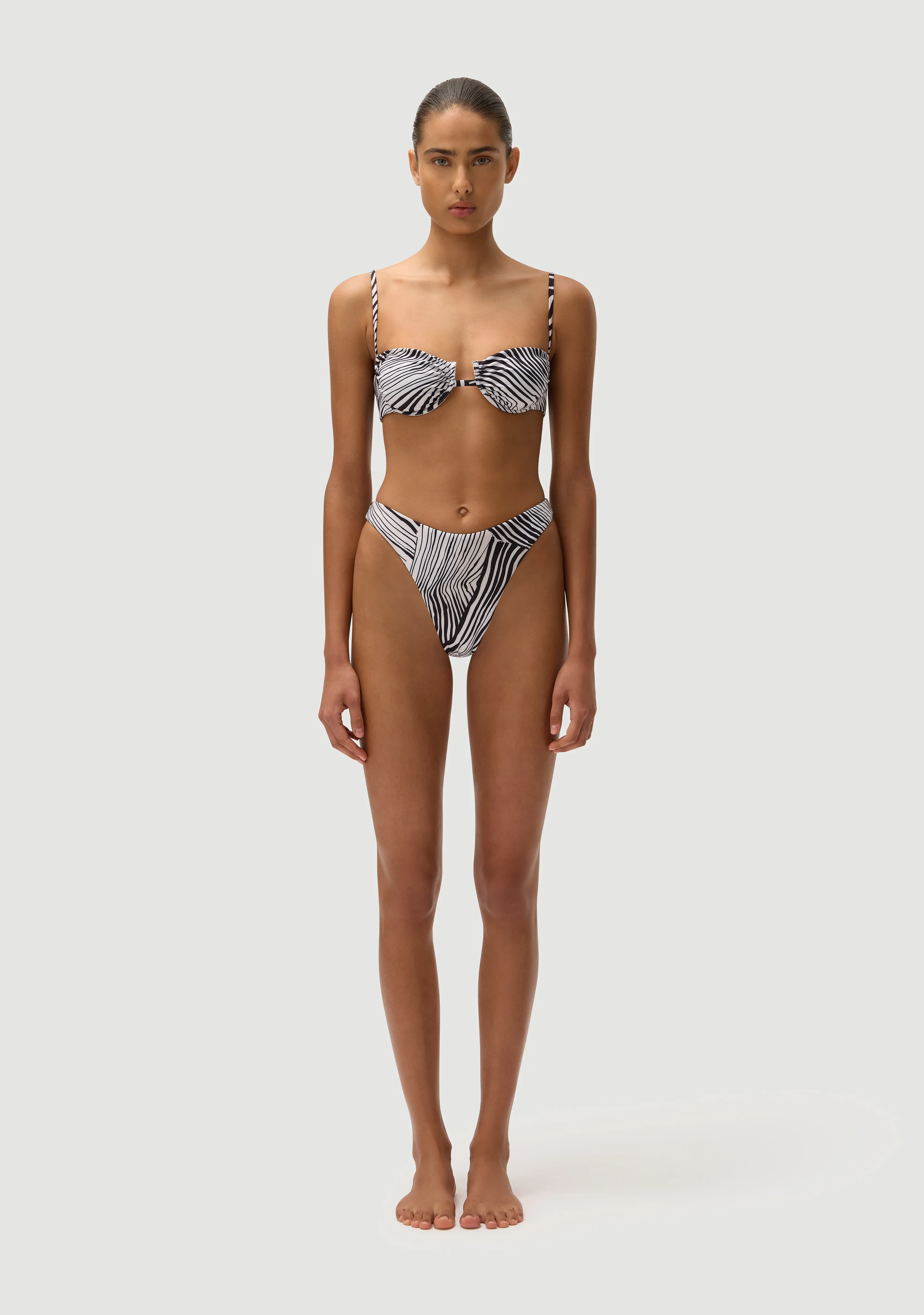Gabriel Top | Zebra sold by Fella product image thumbnail 2