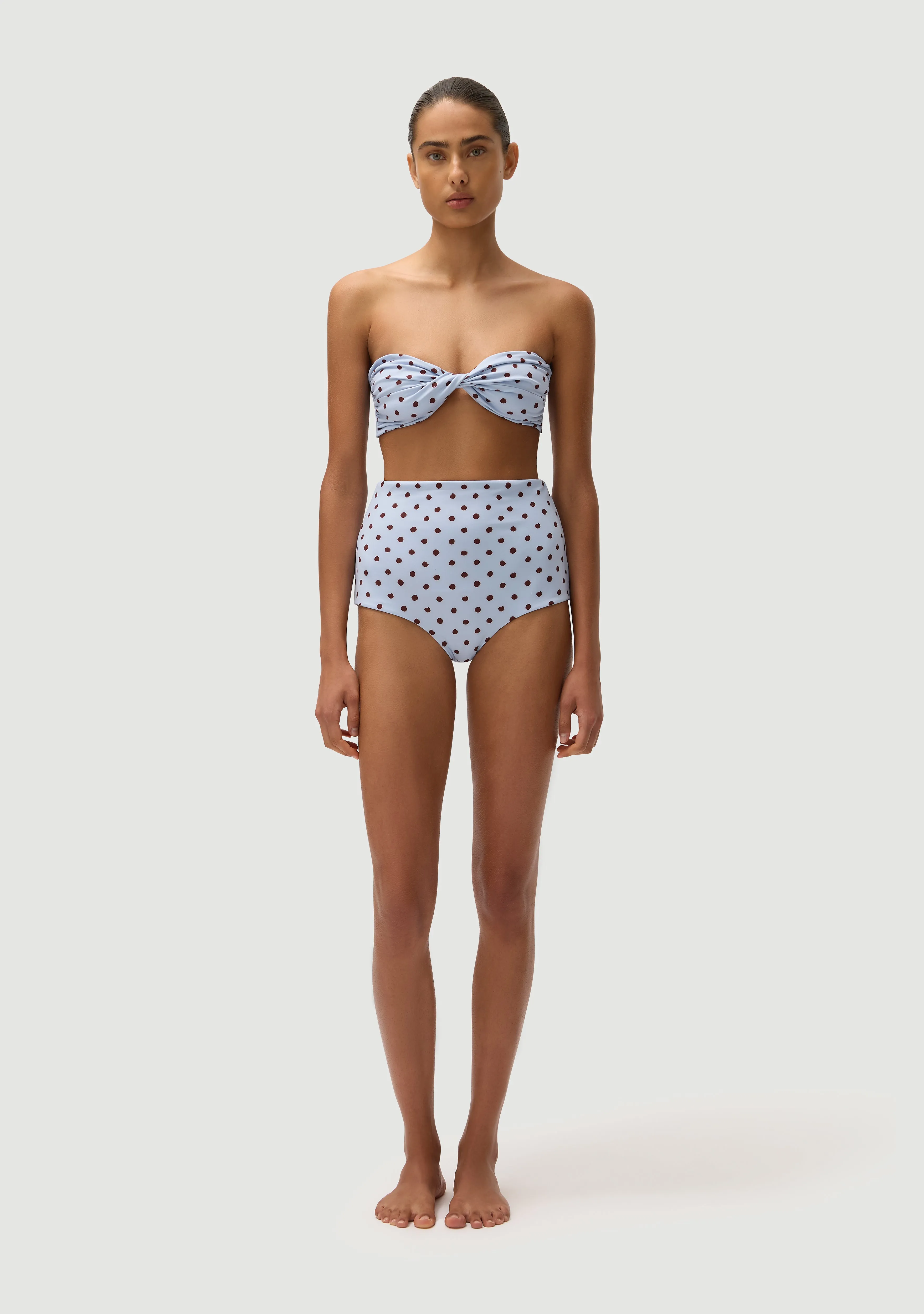 Marco Bottom | Blue Polka Fudge sold by Fella product image thumbnail 2