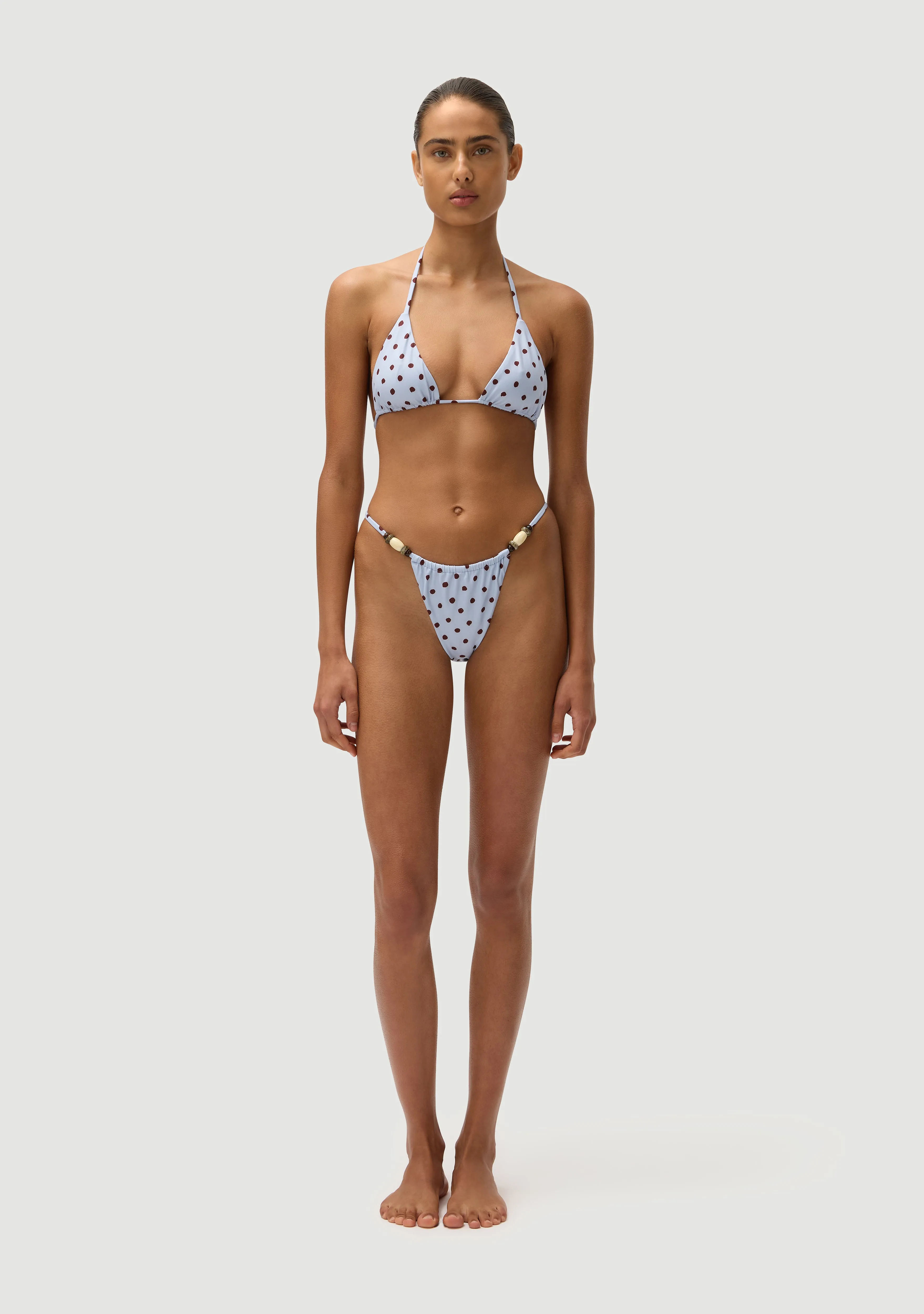 Arnie Top | Blue Polka Fudge sold by Fella product image thumbnail 2