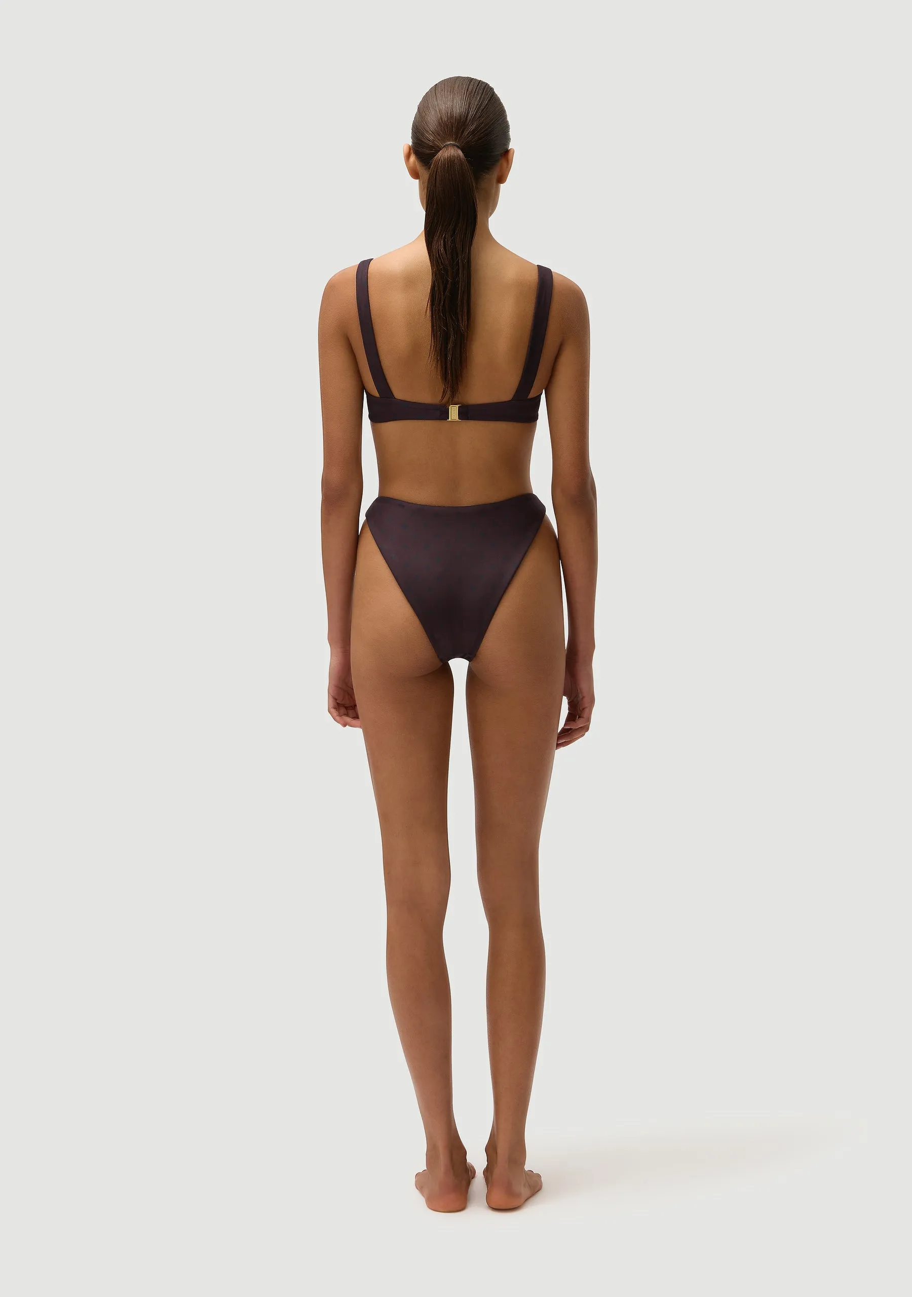 Elvis Bottom | Wine Polka Noir sold by Fella product image thumbnail 5