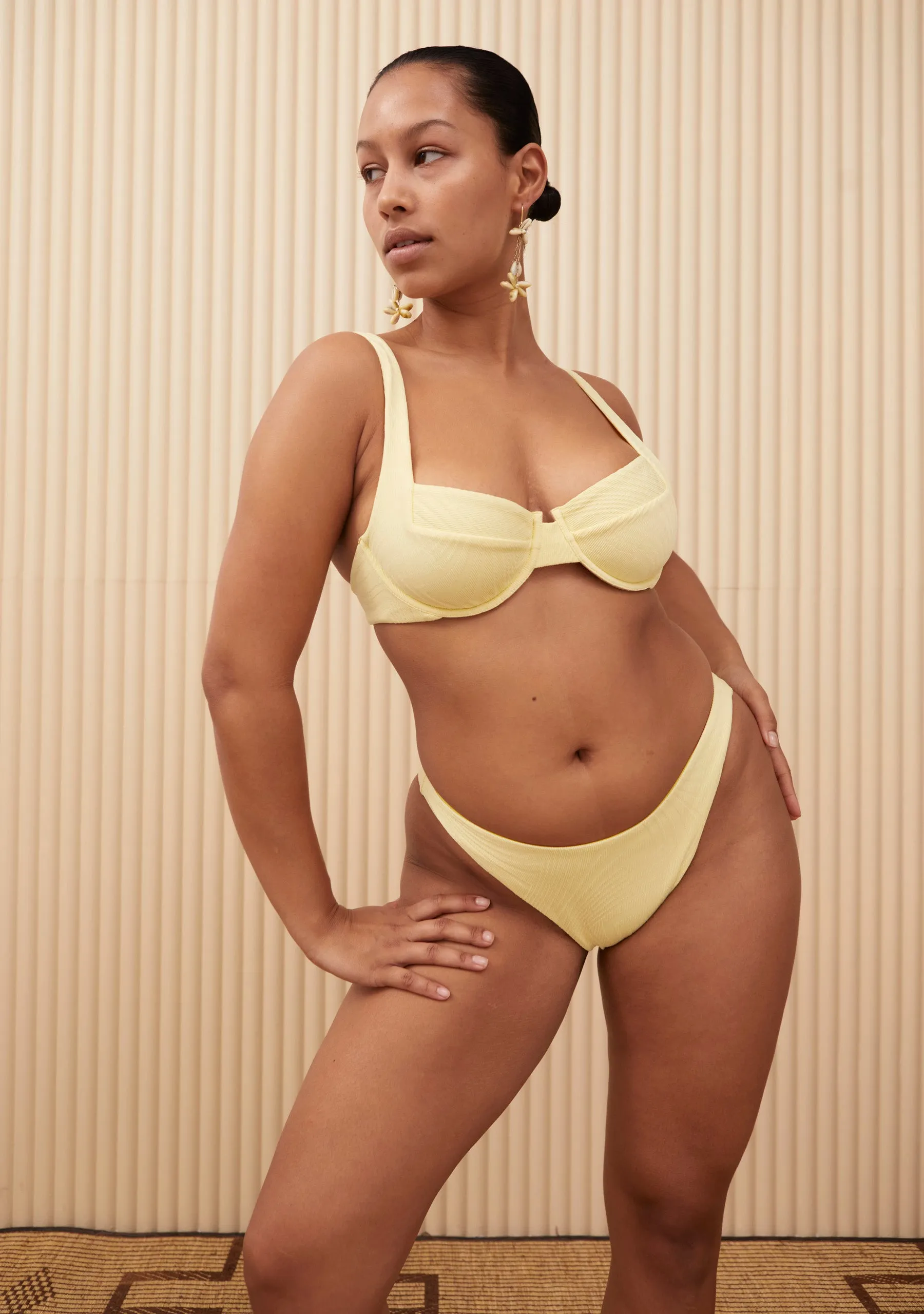 Elvis Bottom | Pale Yellow sold by Fella product image thumbnail 4