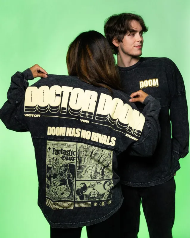 Doom Has Not Rivals ™ Mineral Wash Spirit Jersey® made by Spirit Jersey