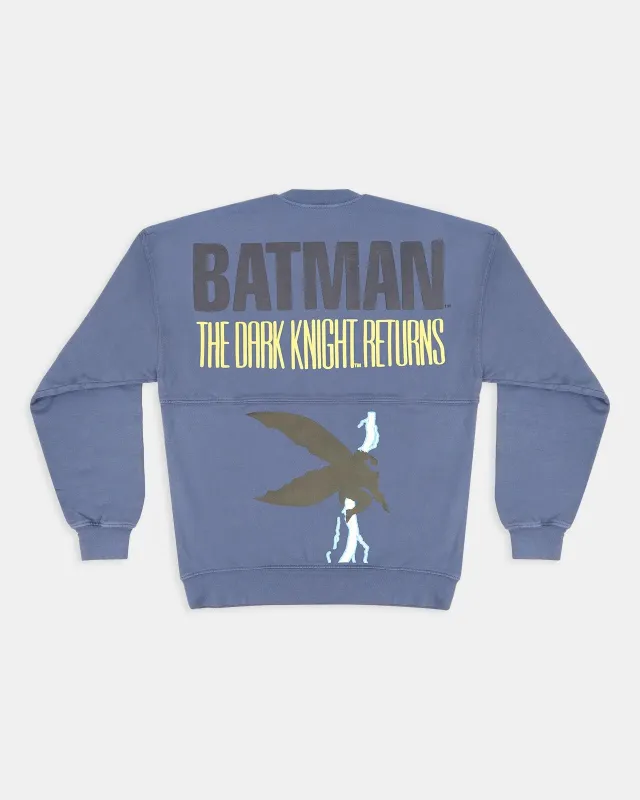 The Dark Knight Returns™ - Batman™ Moonlight Organic Fleece Crew Neck Sweatshirt made by Spirit Jersey