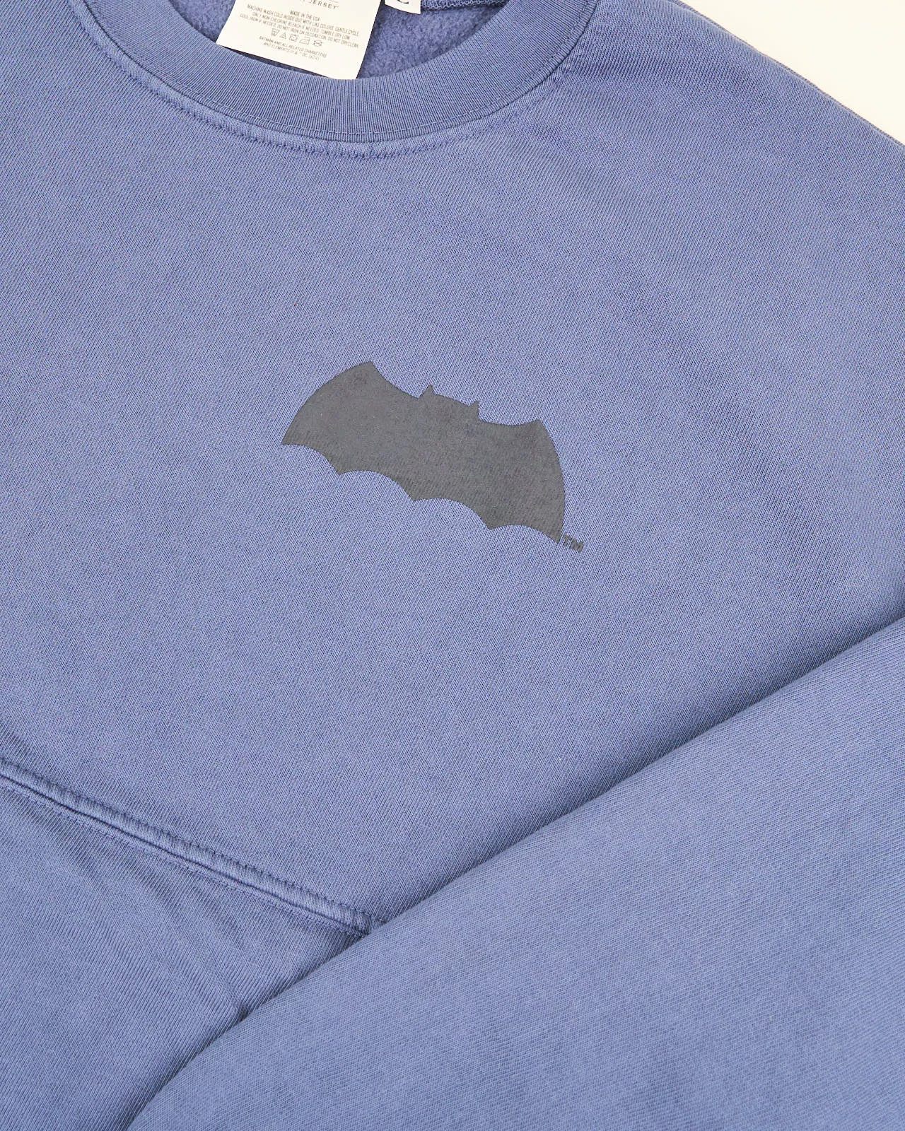 The Dark Knight Returns™ - Batman™ Moonlight Organic Fleece Crew Neck Sweatshirt sold by Spirit Jersey product image thumbnail 4