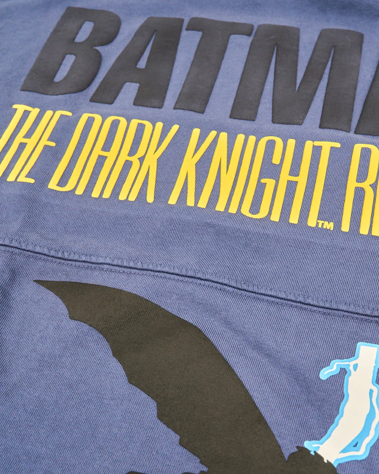 The Dark Knight Returns™ - Batman™ Moonlight Organic Fleece Crew Neck Sweatshirt sold by Spirit Jersey product image thumbnail 2